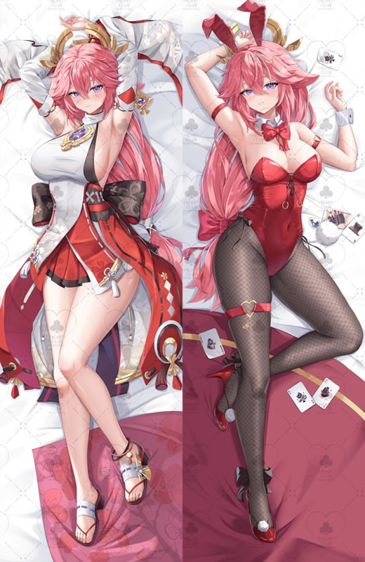 原神 八重神子 抱き枕カバー