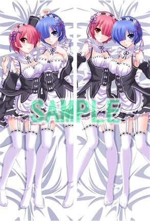 Re：ゼロから始める異世界生活 ラム＆レム 抱き枕カバー