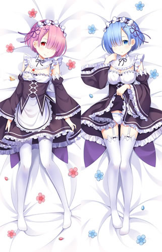 Re：ゼロから始める異世界生活 レム＆ラム 抱き枕カバー