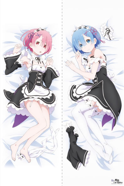Re：ゼロから始める異世界生活 ラム＆レム 抱き枕カバー