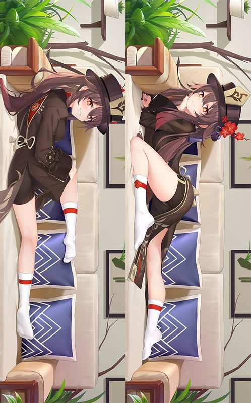 原神 胡桃 抱き枕カバー